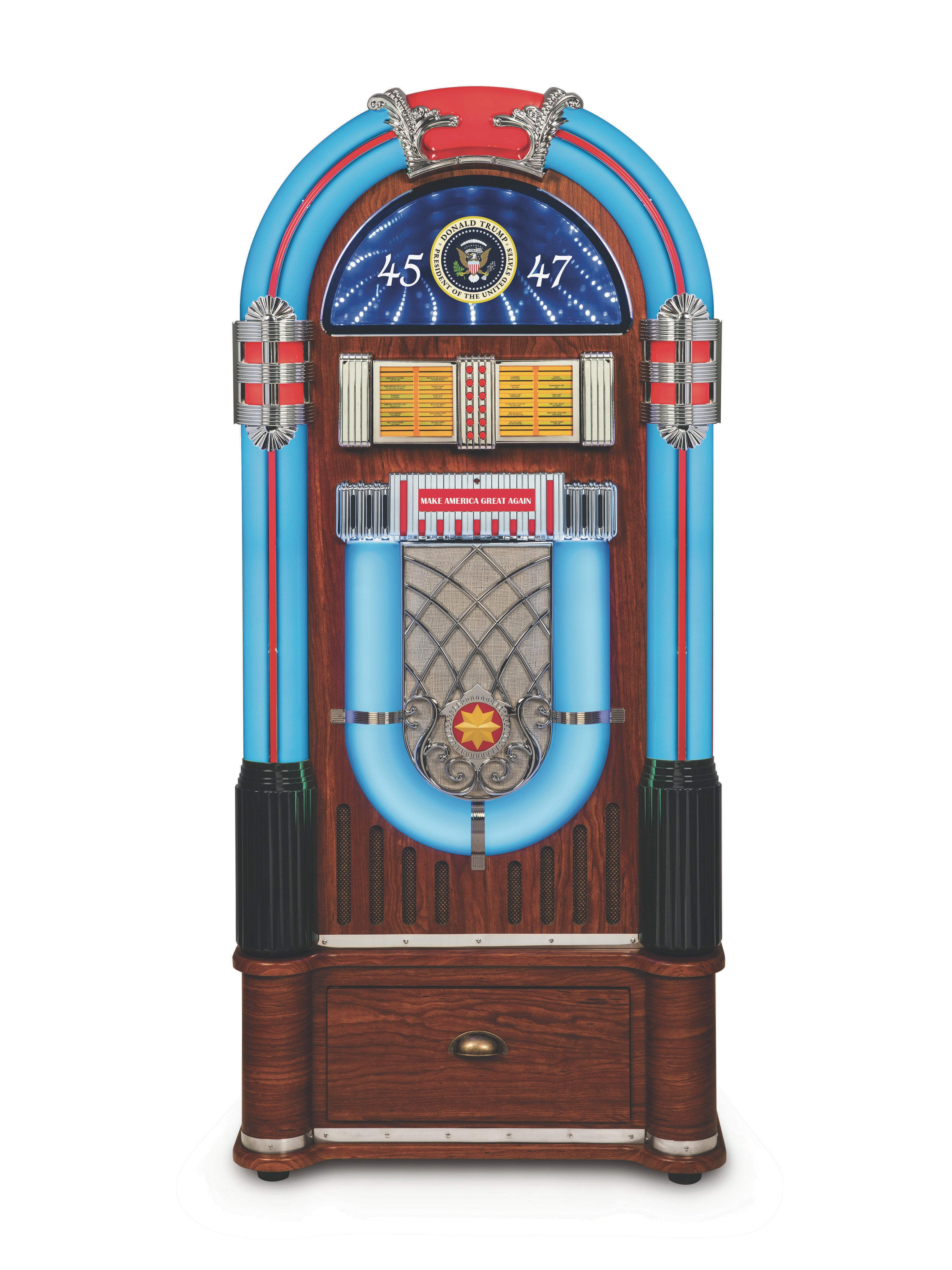 Donald J. Trump 45-47 Presidential Seal Jukebox