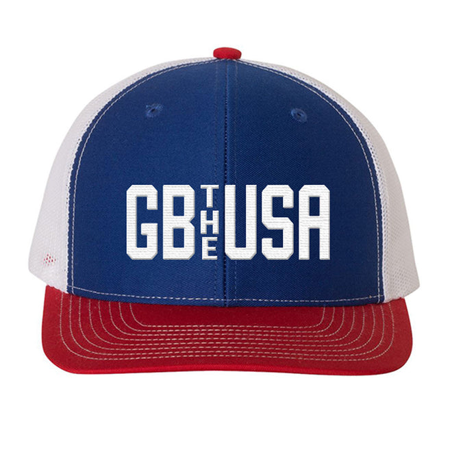 GB THE USA - Red, White, and Blue Hat