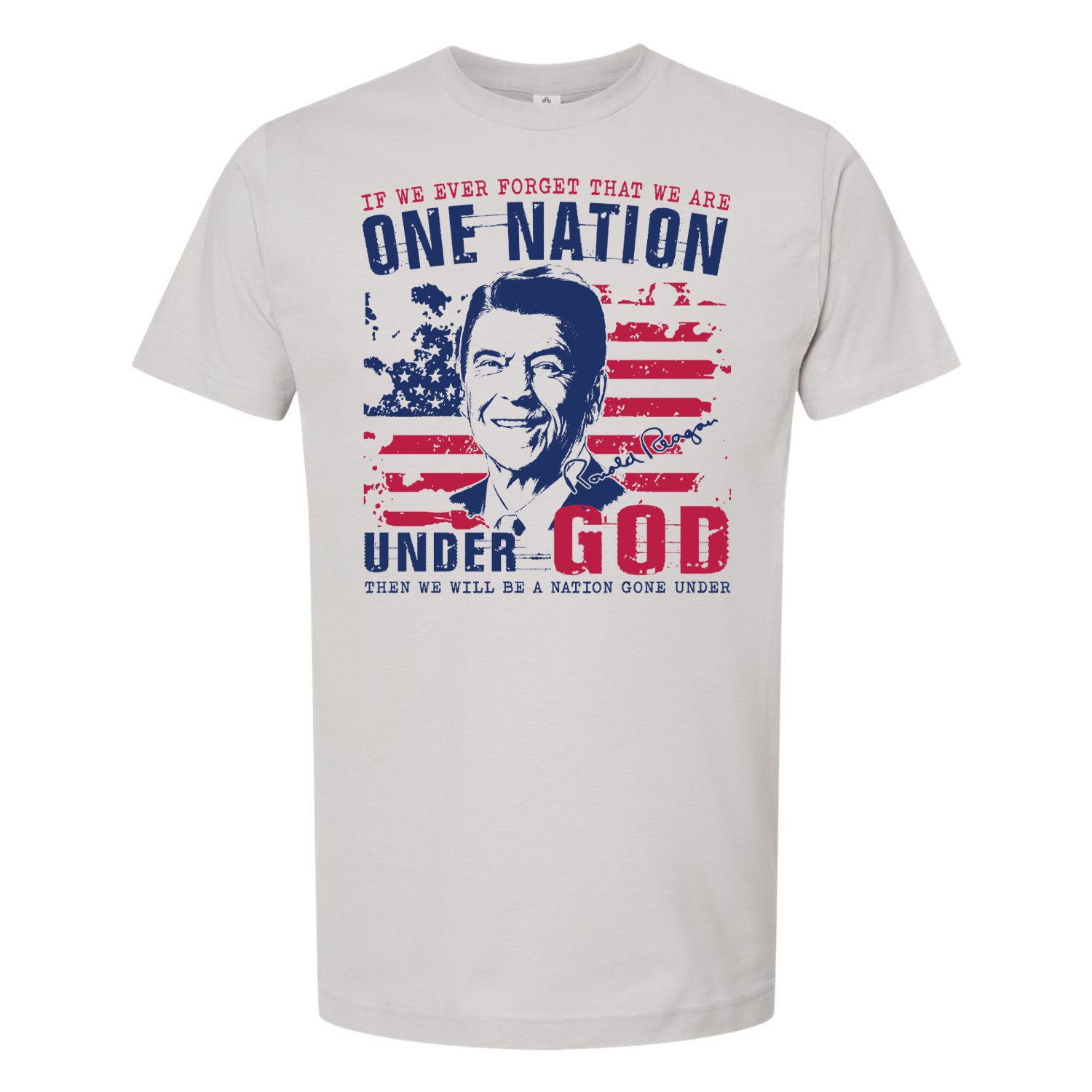 One Nation Under God Ronald Reagan Tee