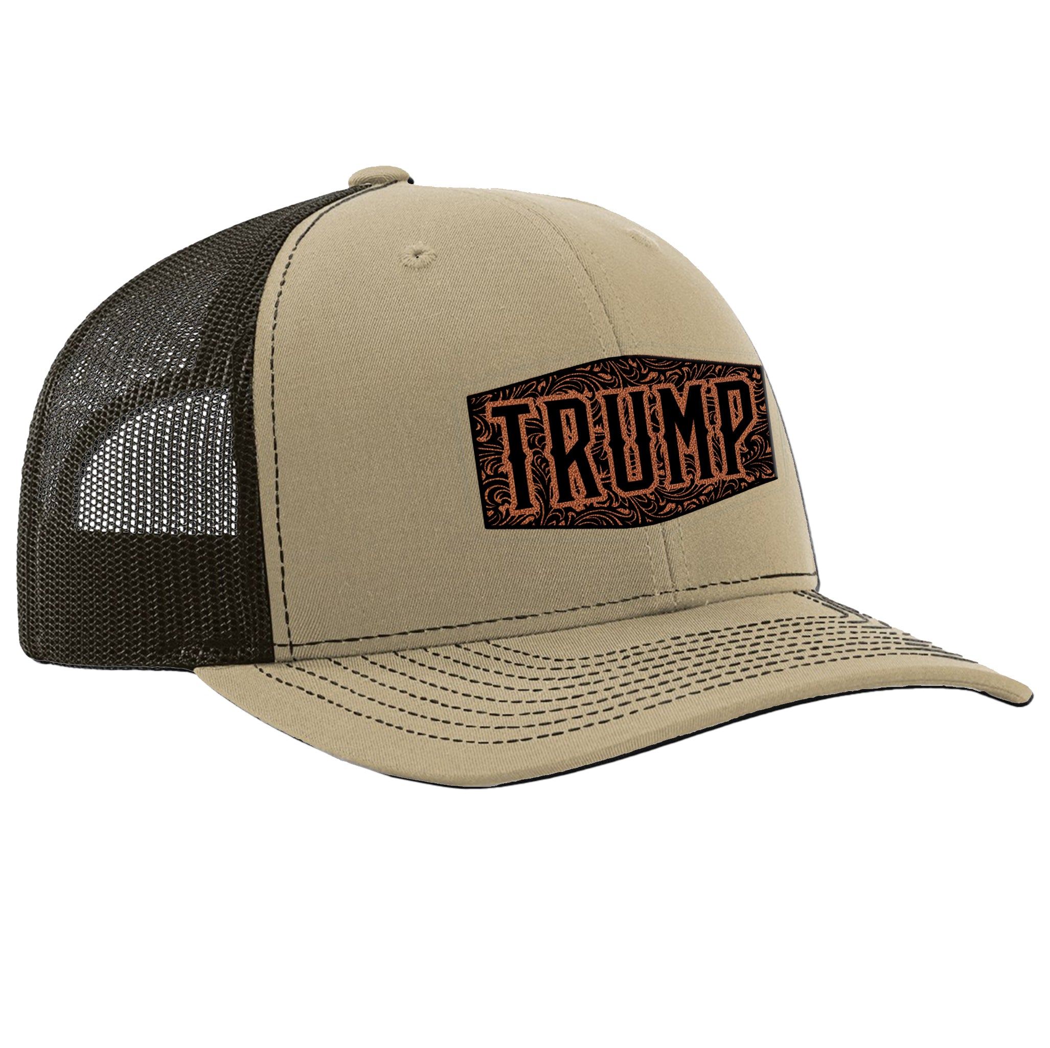 Trump Western Leather Hat