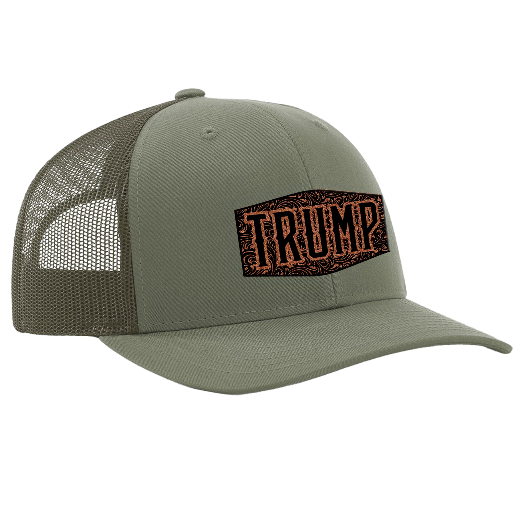 Trump Western Leather Hat