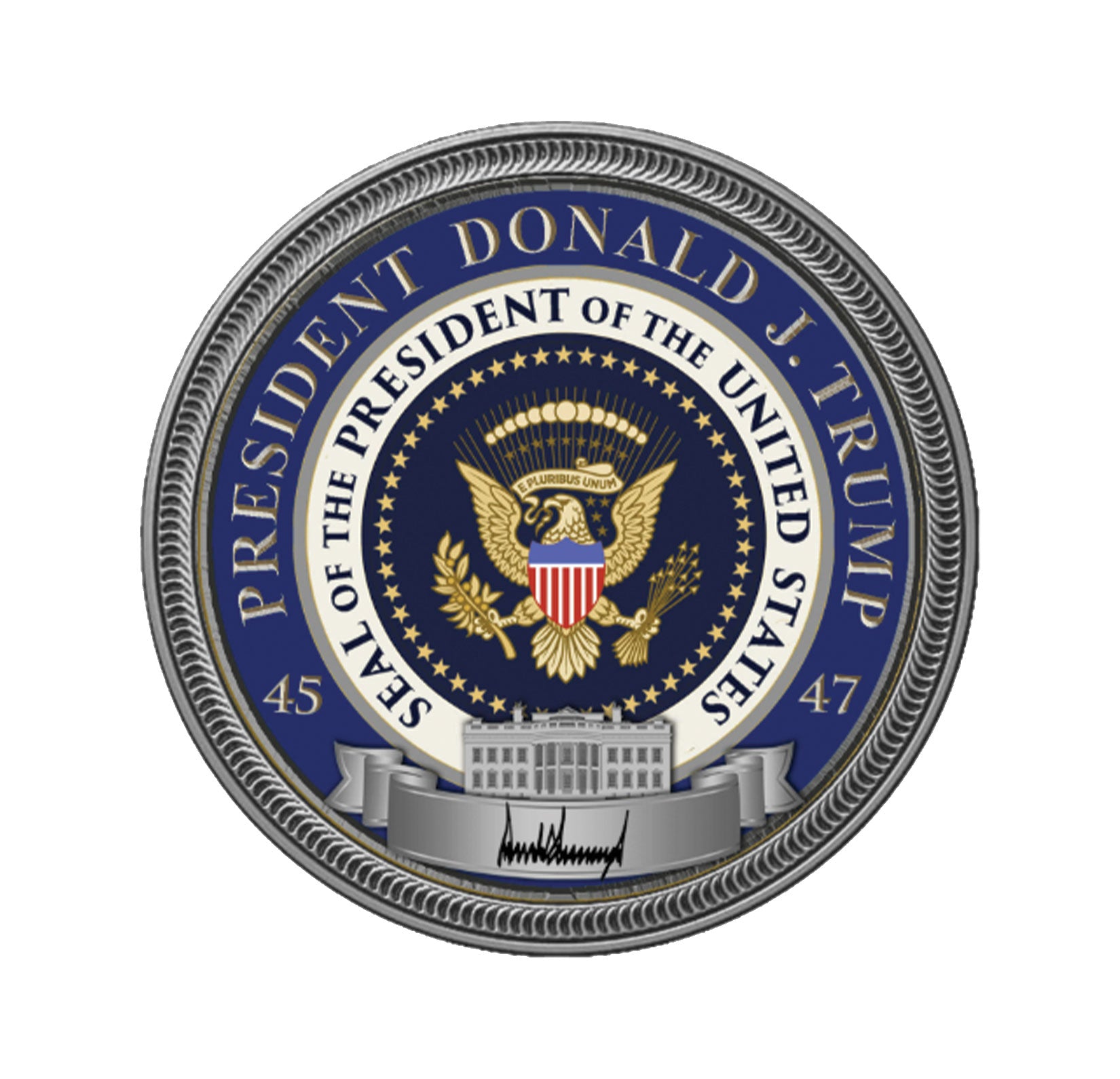 US Freedom 250 Grand Prix Challenge Coin