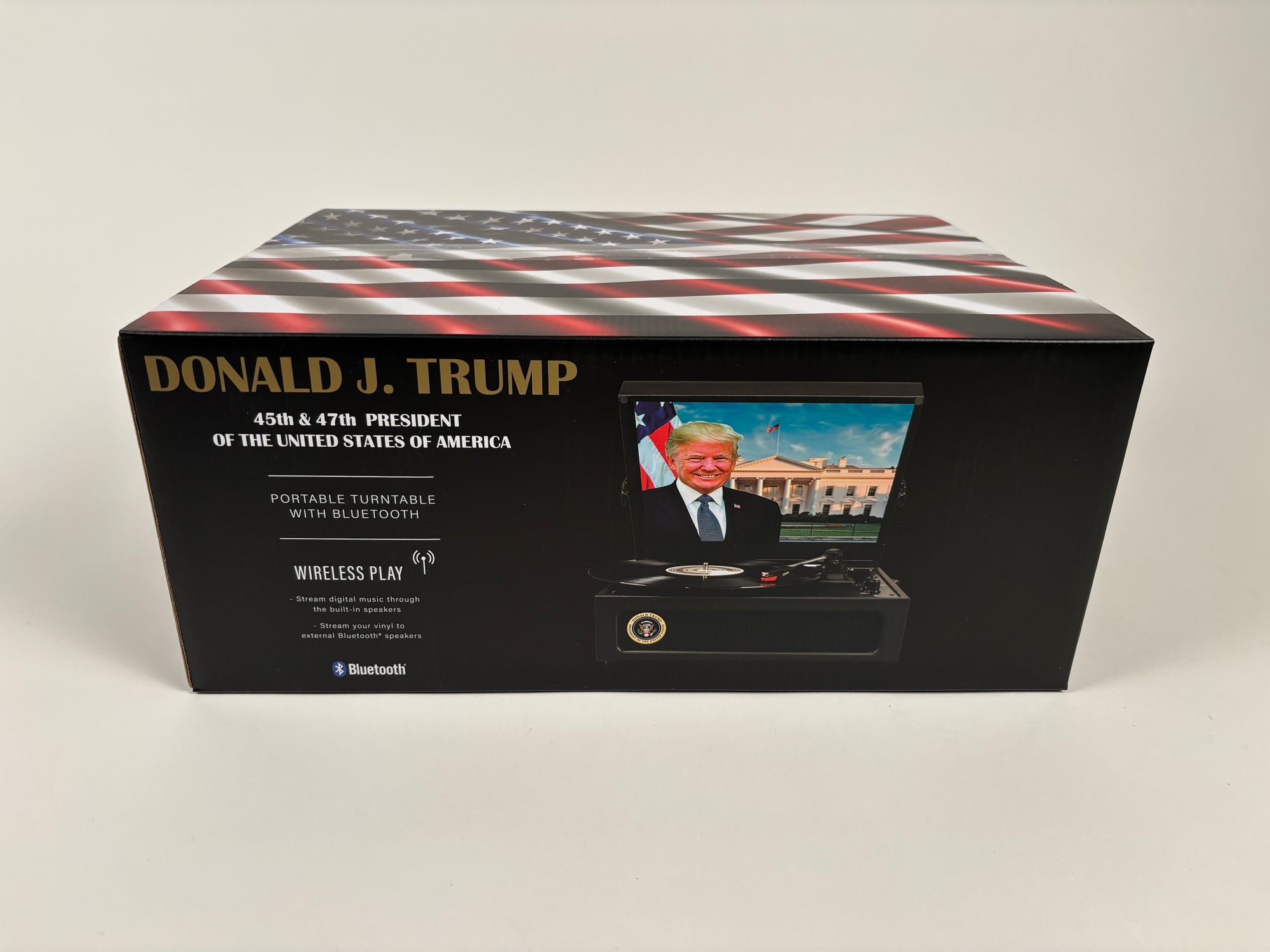 Donald Trump Record Player