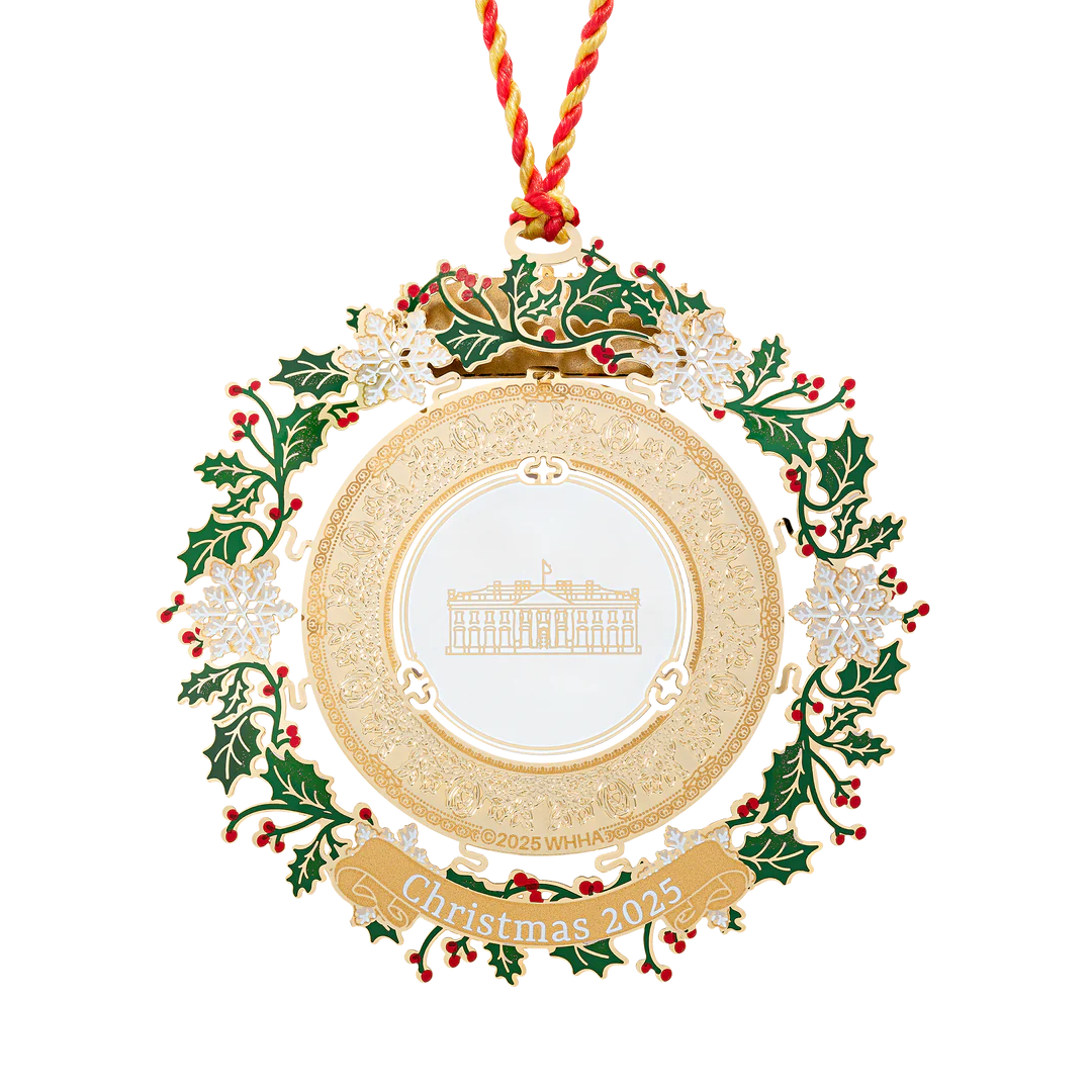 2025 Official White House Christmas Ornament