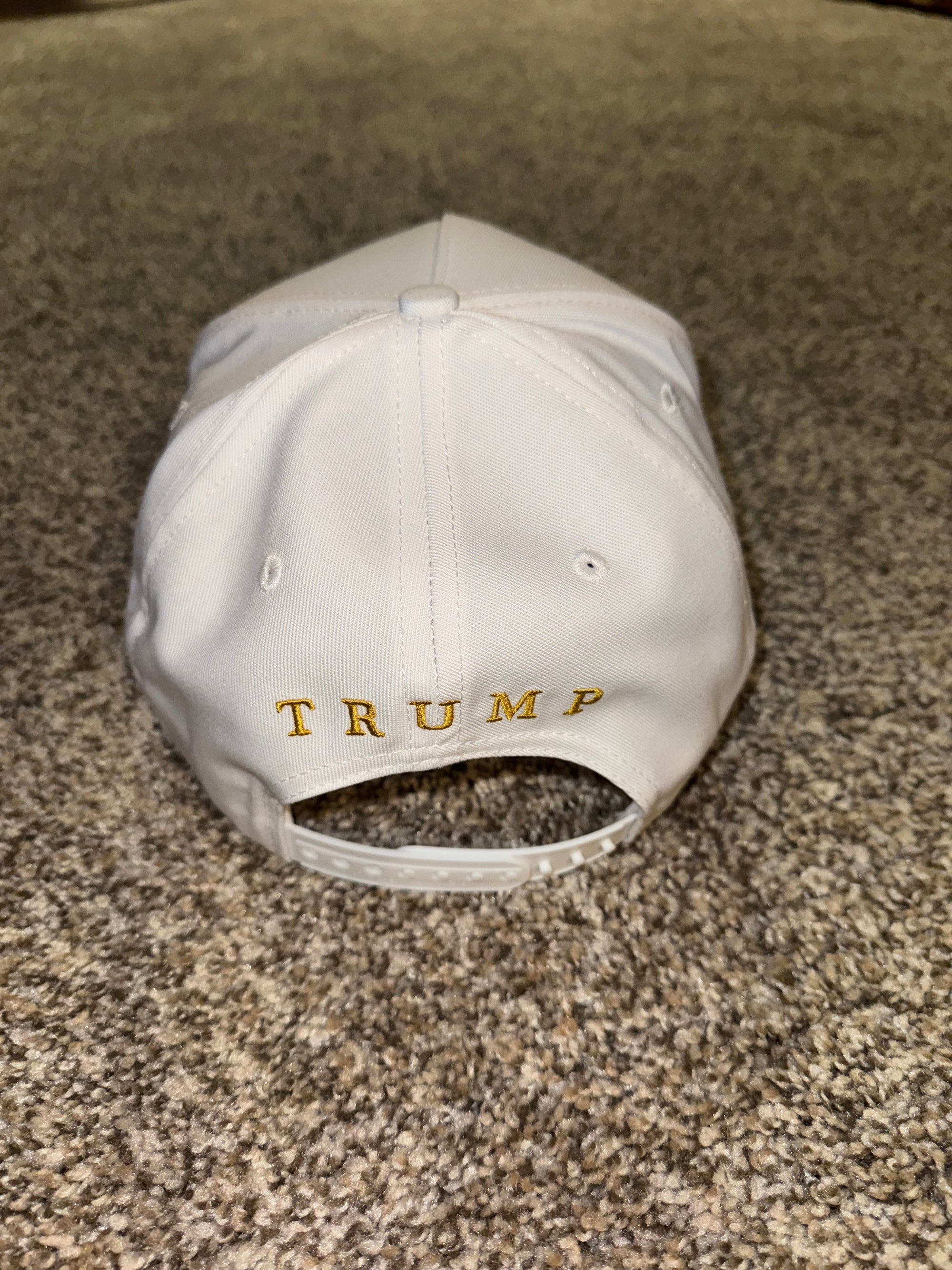 *Signed* White Make America Great Again Hat