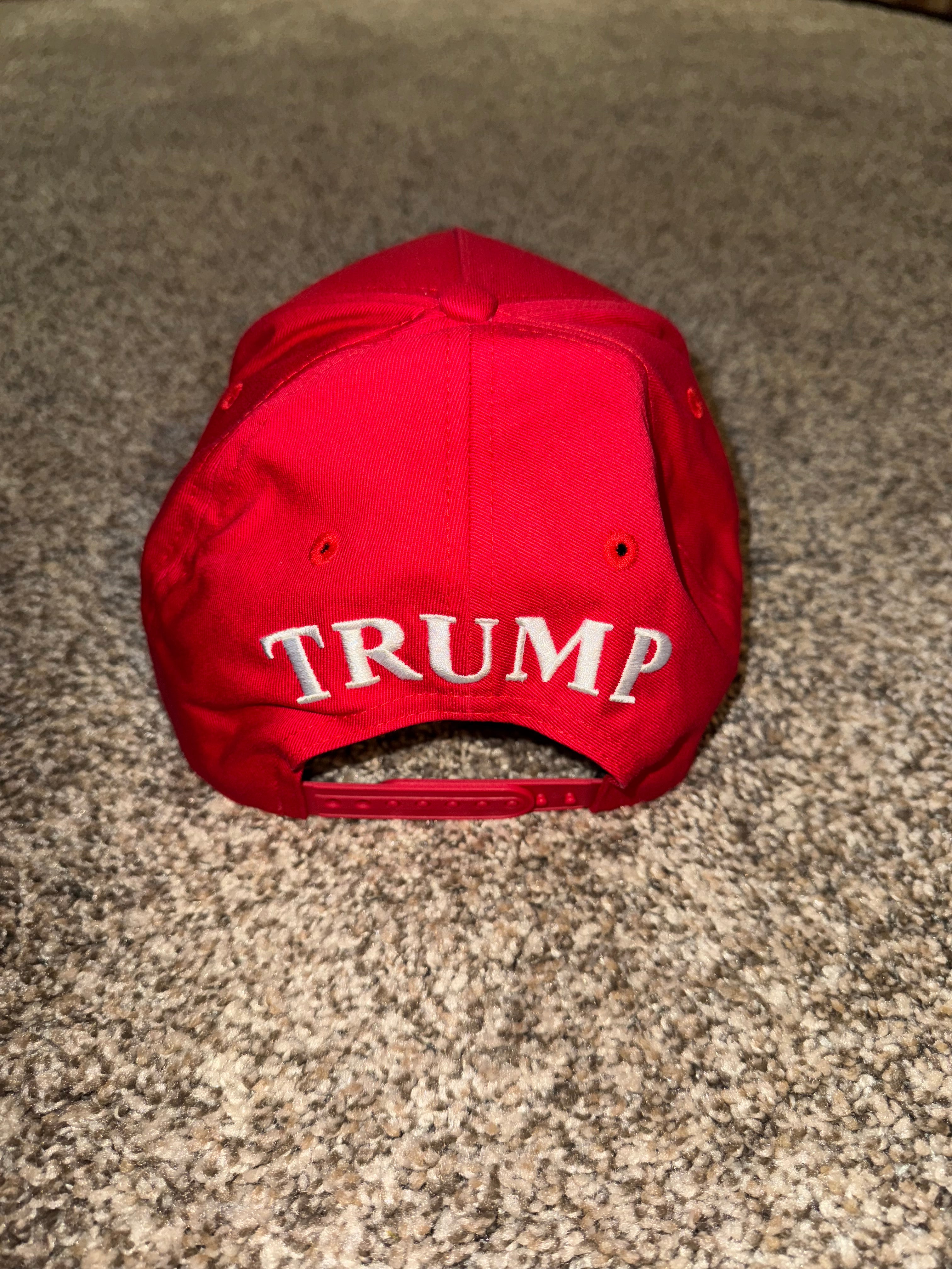 *Signed* Red MAGA Hat