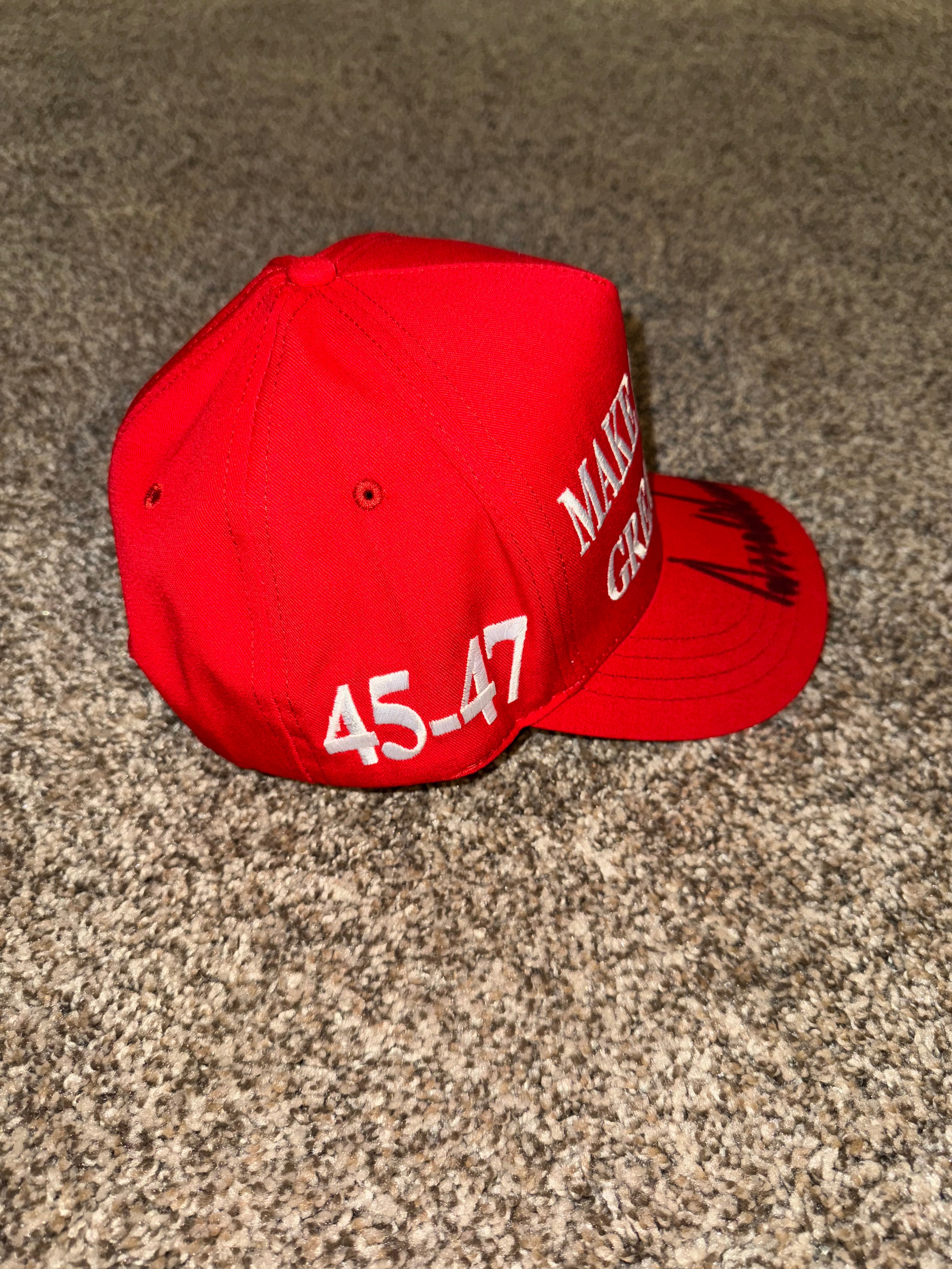 *Signed* Red Make America Great Again Hat