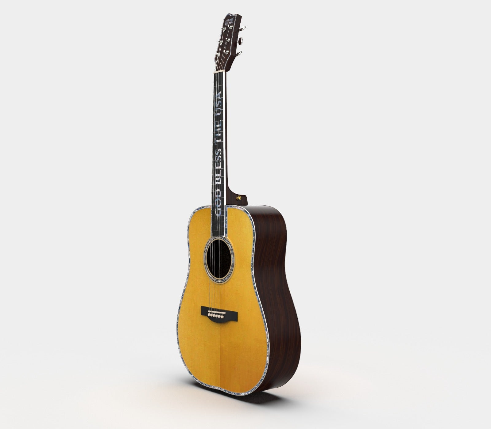 God Bless The USA Guitar