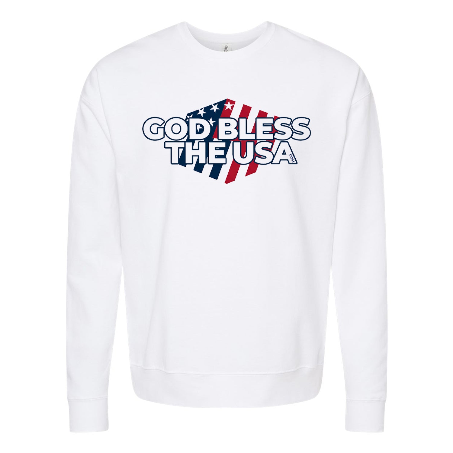 God Bless The USA Logo Crewneck Sweatshirt