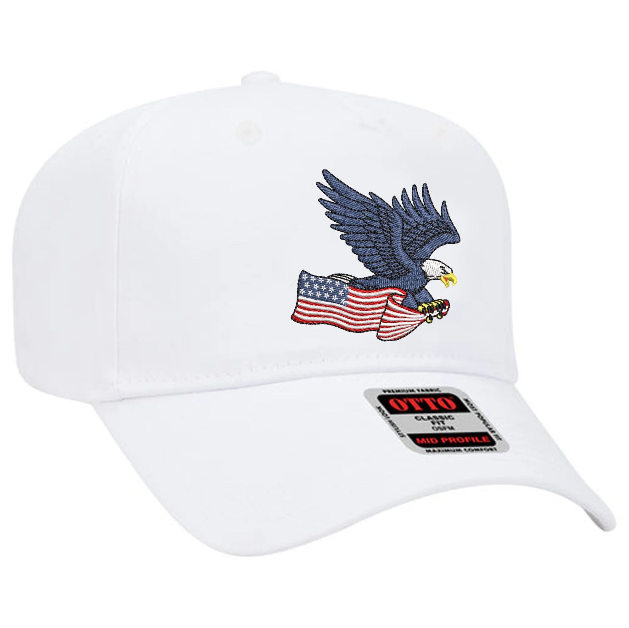 Eagle & Flag Snapback Hat