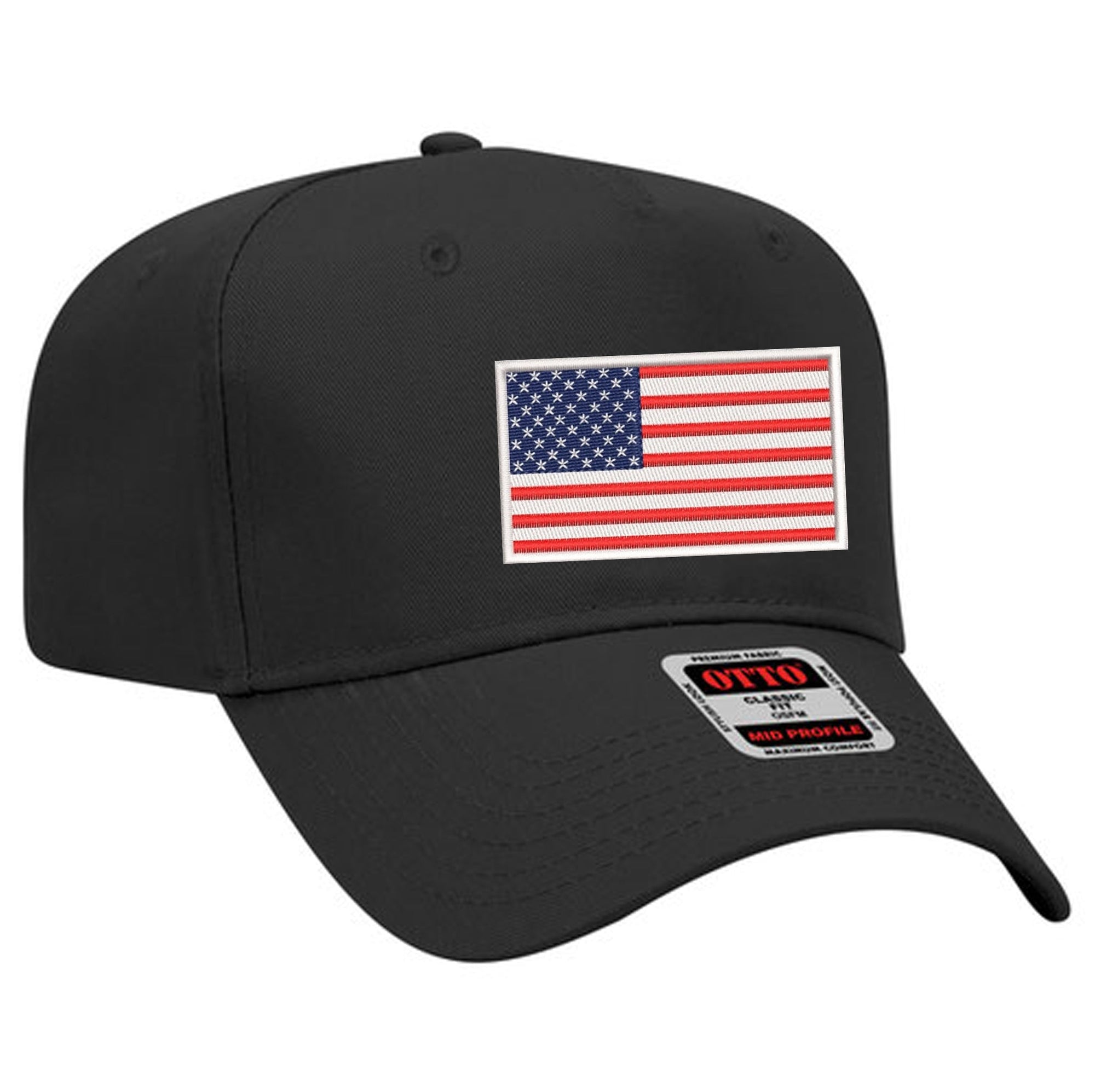 American Flag Snapback Hat