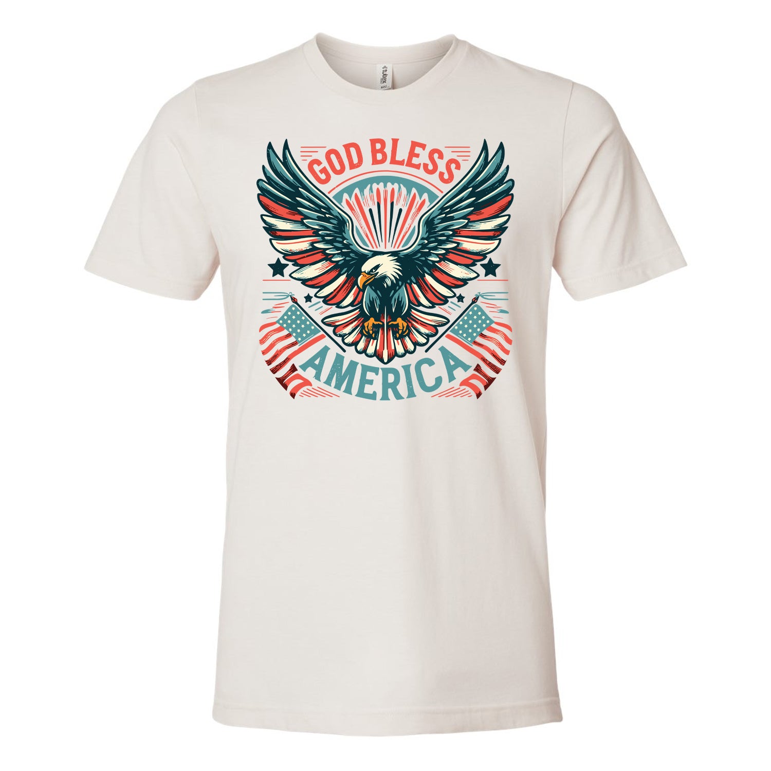 God Bless America - Men's Eagle Tee