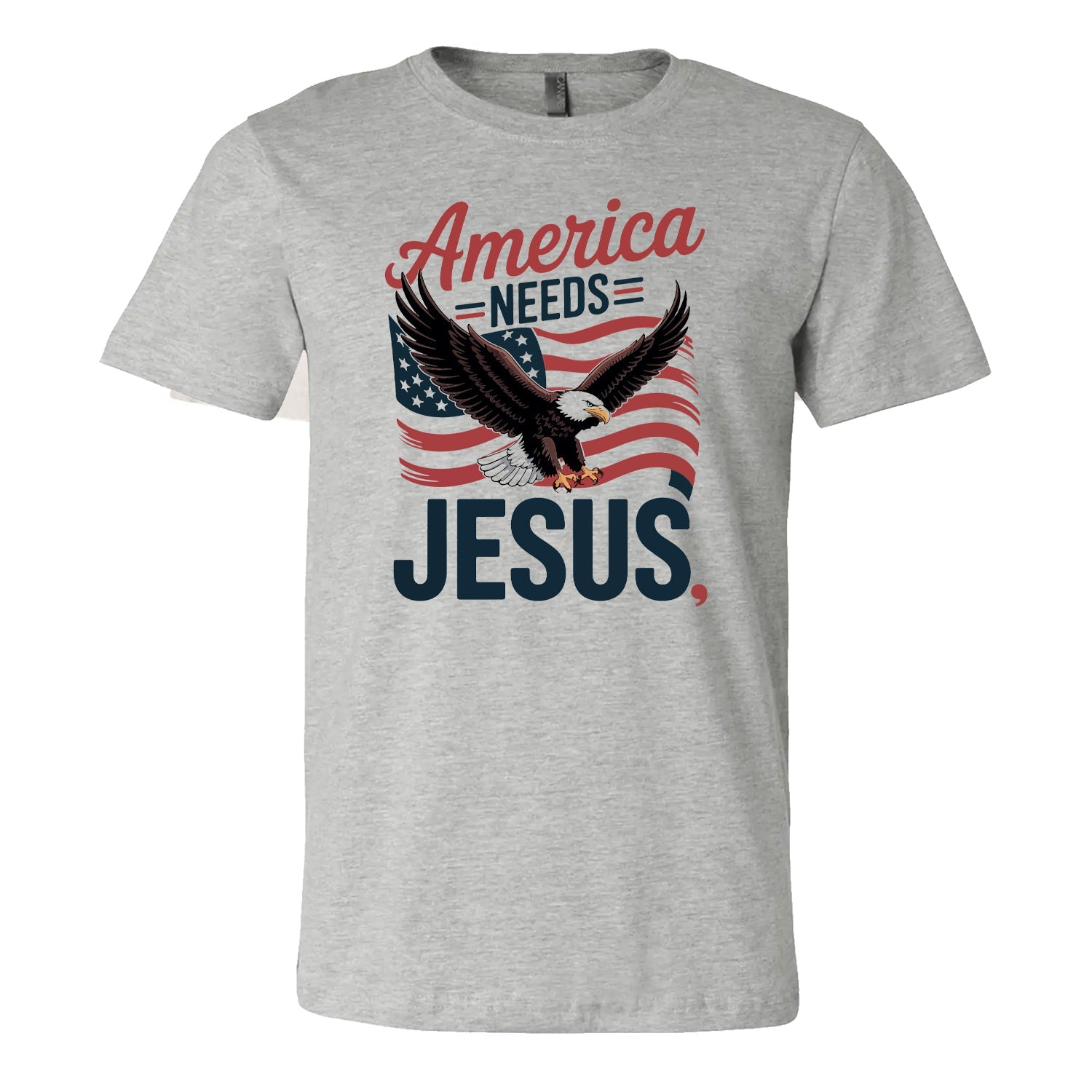 America Needs Jesus Men's Tee