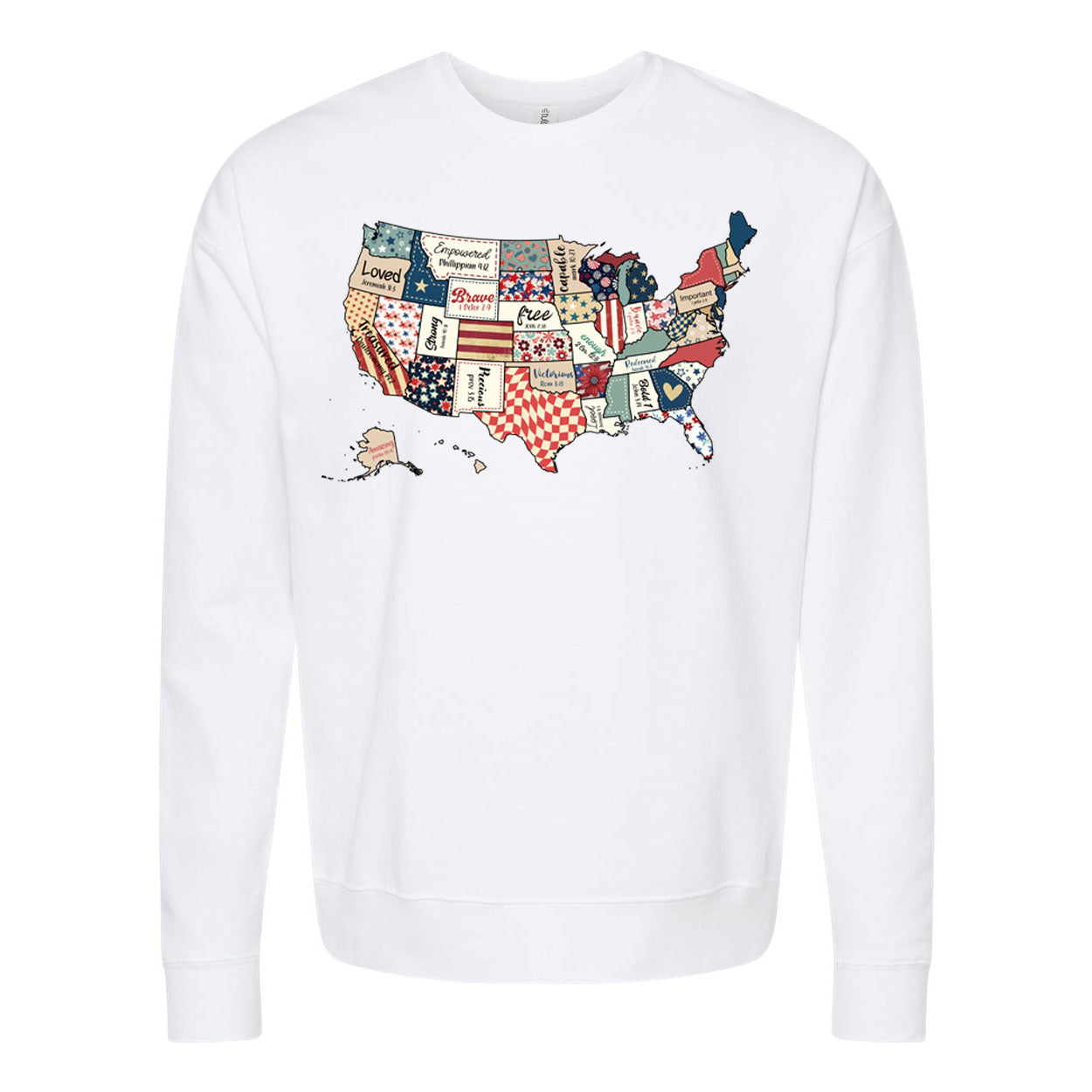 Land Of The Blessed Crewneck Sweatshirt