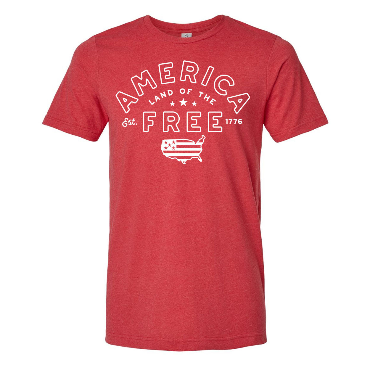 America Land Of The Free Tee