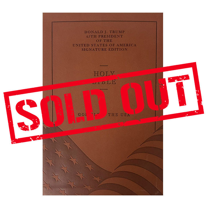 President Donald J. Trump Signature Edition Bible