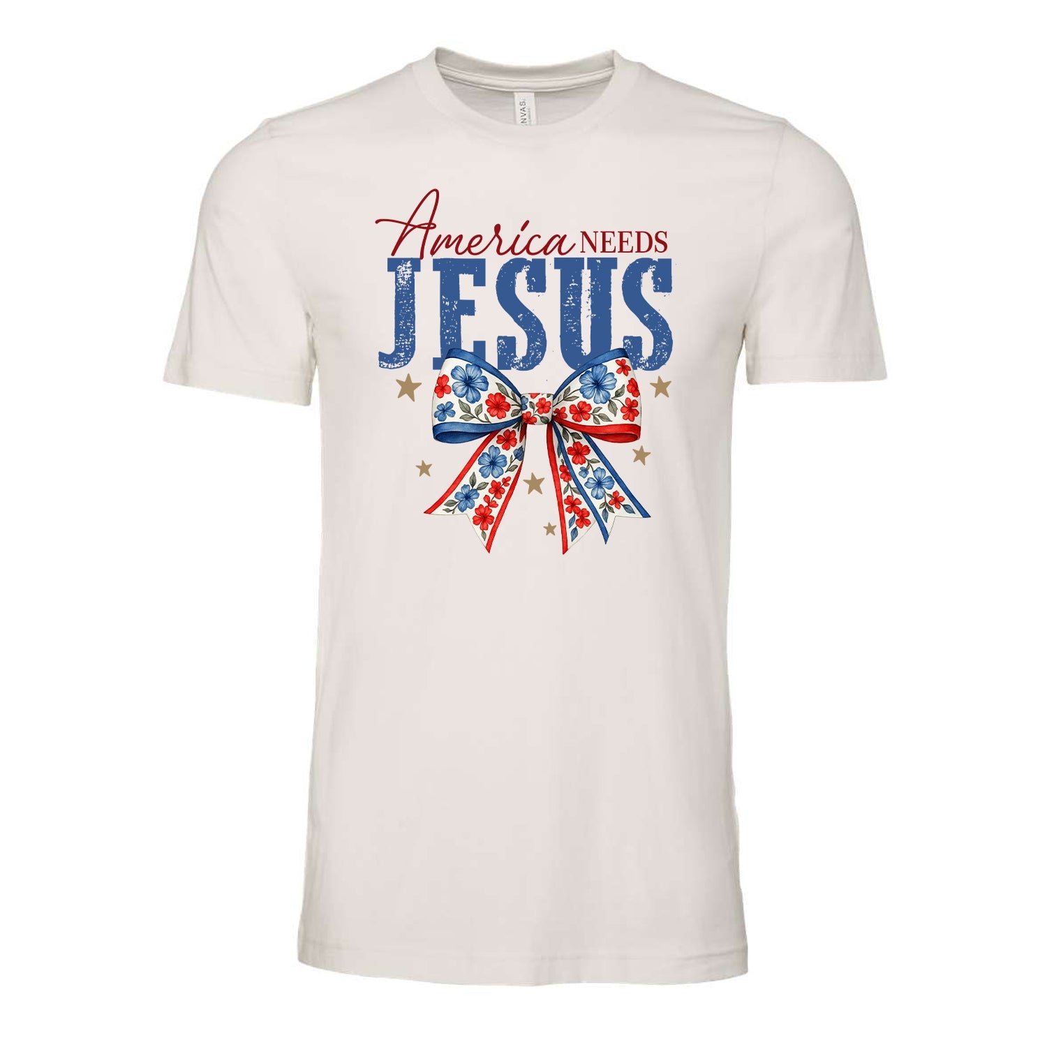 America Needs Jesus Women's Tee